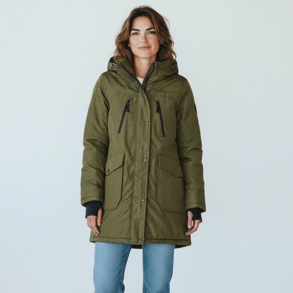 a.n.a Olive Women's Ski Jacket Size M